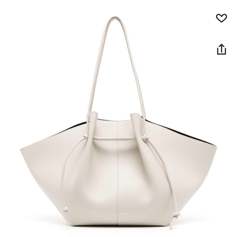 Yuzefi Mochi Large Off white leather bag
